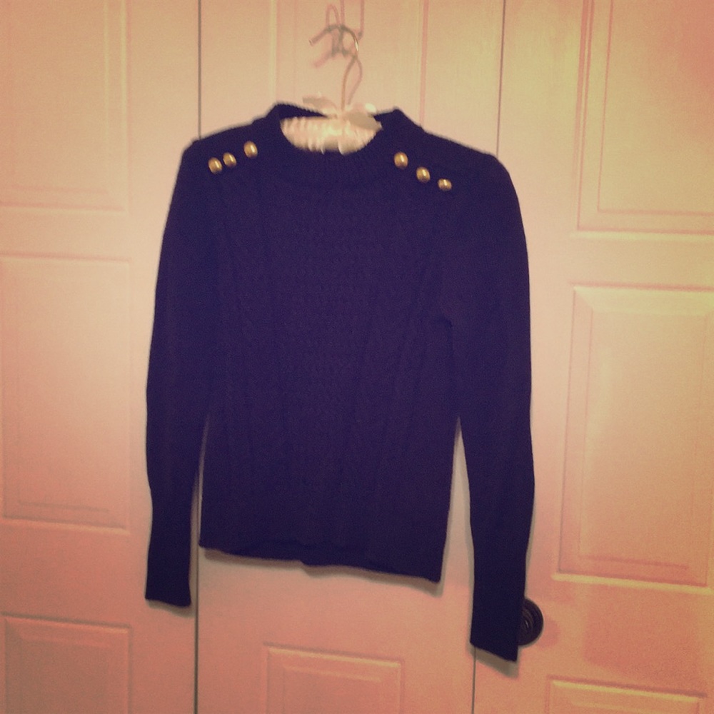 H&M blue sweater